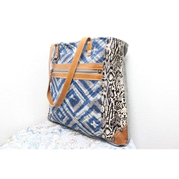 🆕Myra Bag Canvas  Large Tote Bag Shoulder Bag - Picture 4 of 10